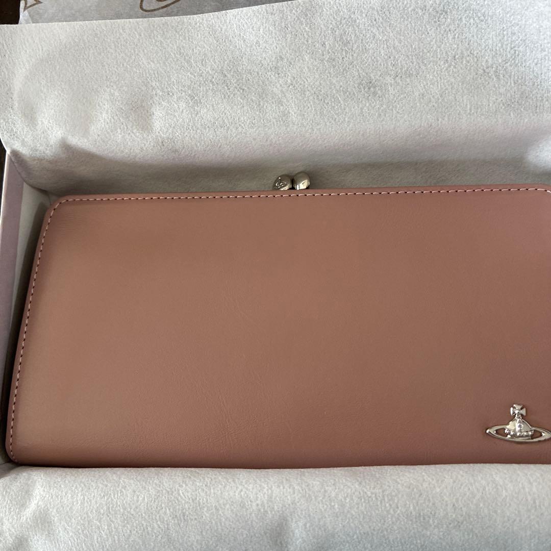 ヴィヴィアンウエストウッドがま口長財布