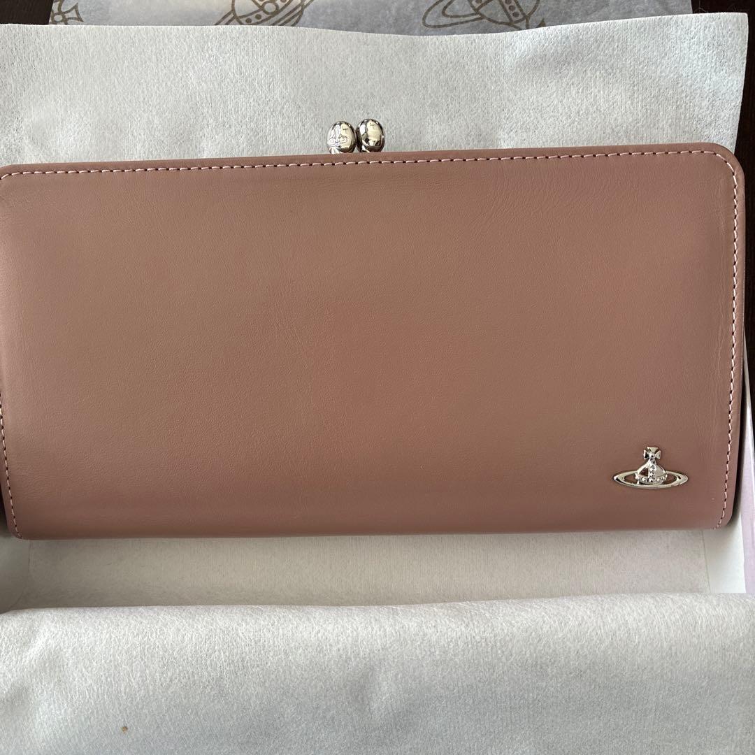 ヴィヴィアンウエストウッドがま口長財布