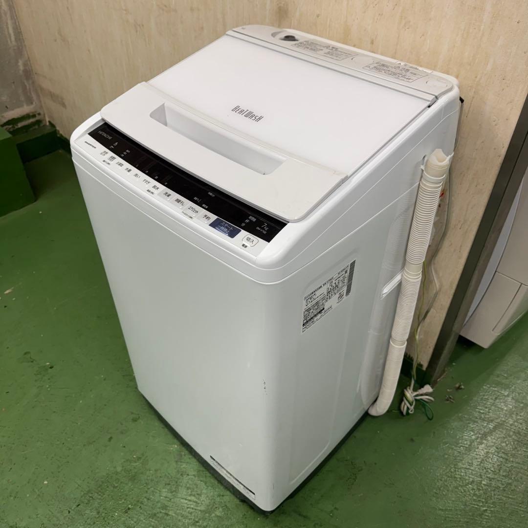196 送料設置無料 日立　洗濯機　7㌔　一人暮らし