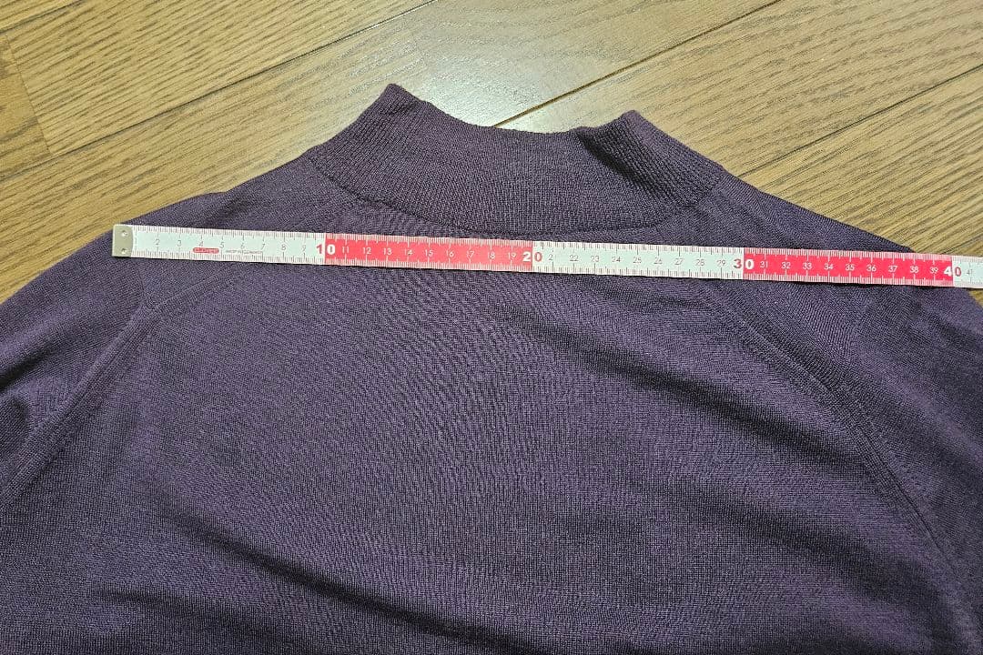 JOHN SMEDLEY モックネック HARCOURT ハイネック