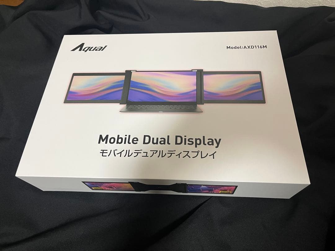 Aqual モバイルデュアルディスプレイ AXD116M