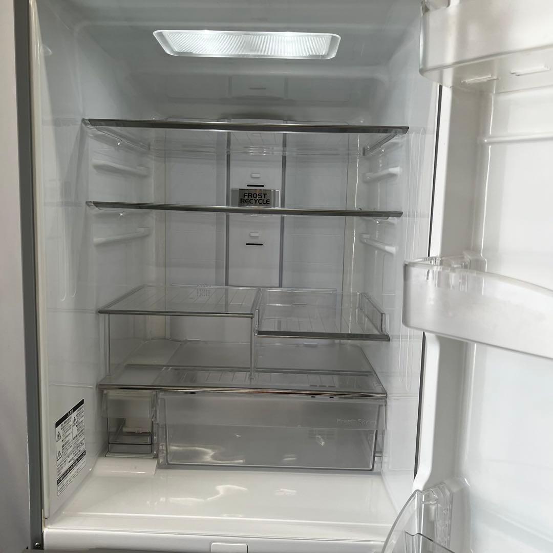 759　日立　冷蔵庫　設置無料　大型　400ℓ級　安い　中古　シルバー　おすすめ