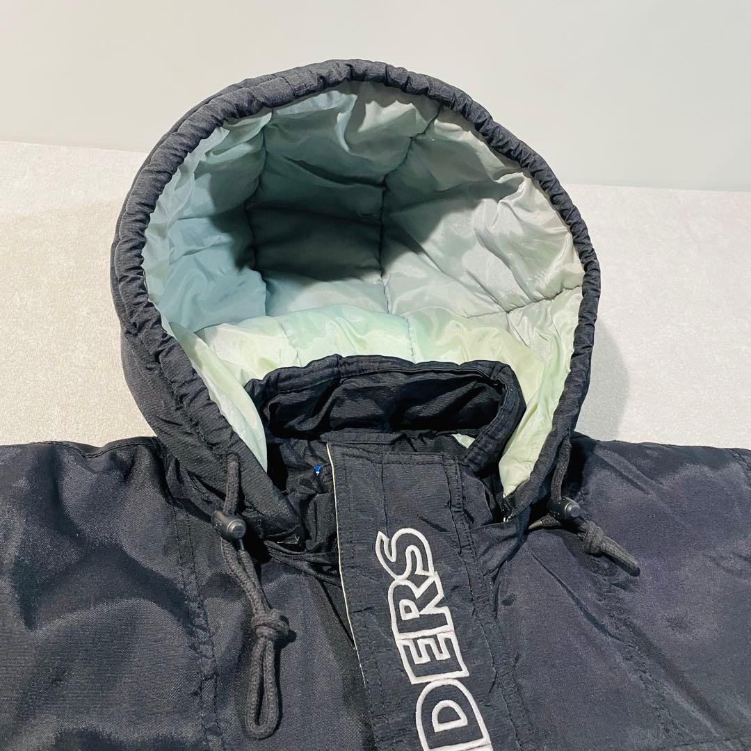 STARTER NFL オークランド・レイダース中綿アノラックパーカー着脱フード