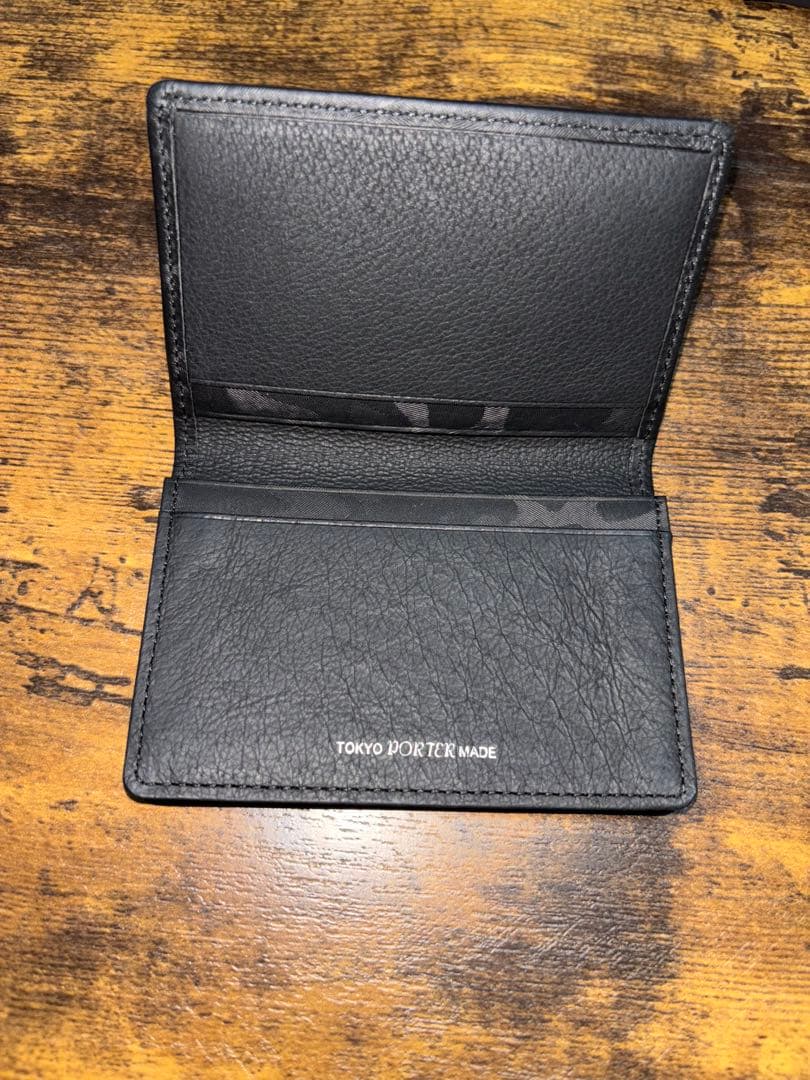 極美品 ポーター カードケース 名刺入れ　　迷彩柄