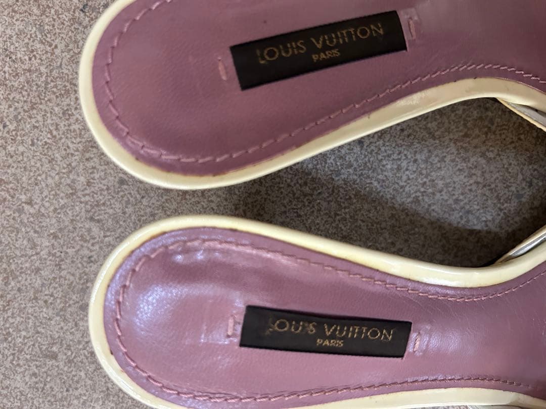 Louis Vuitton ルイ・ヴィトン　ミュール　　 ブラウン/ベージュ