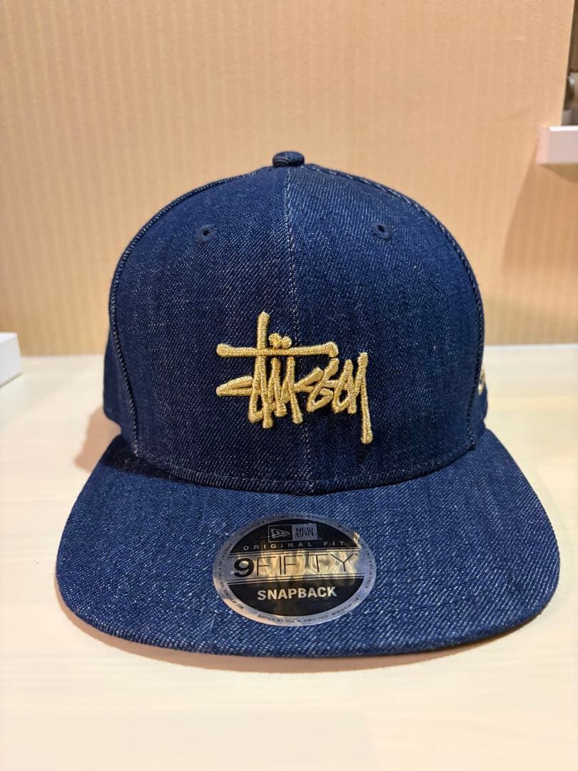 Stussy デニムキャップ 9FIFTY スナップバック