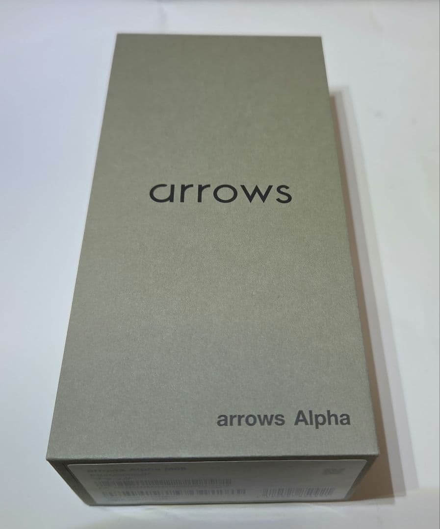 【新品未使用 未開封】FCNT arrows Alpha SIMフリー ブラック