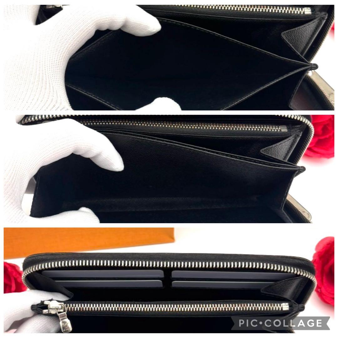 【早い者勝ち】LOUIS VUITTON エピレザー ブラック 長財布