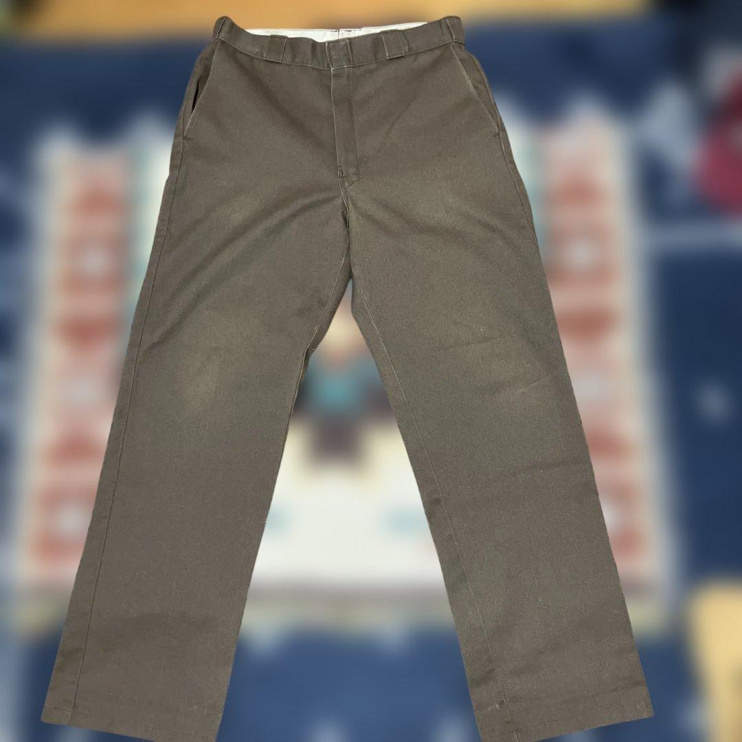 90’s ディッキーズ 874 ブラウン　W34