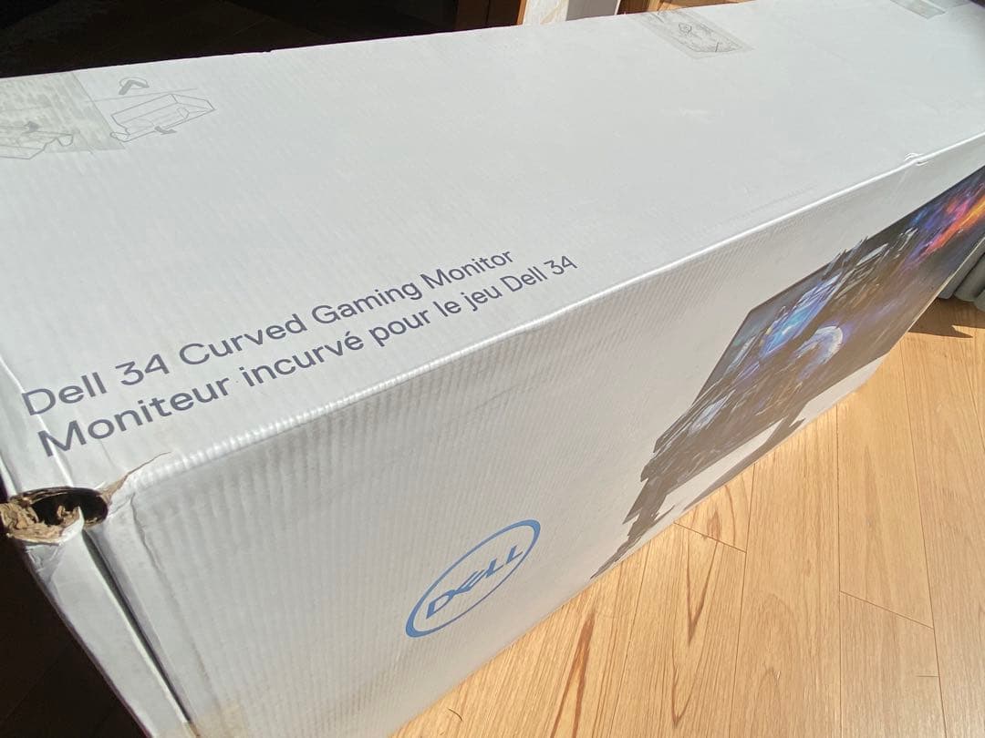 DELL S3422DWG 34インチ 曲面 ゲーミングモニター