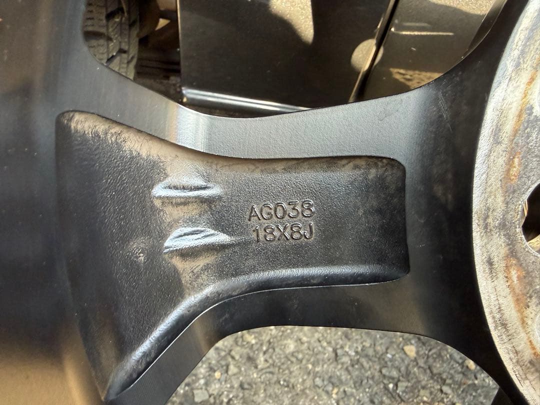 B-mudK 18インチホイール　ランクル200で使用