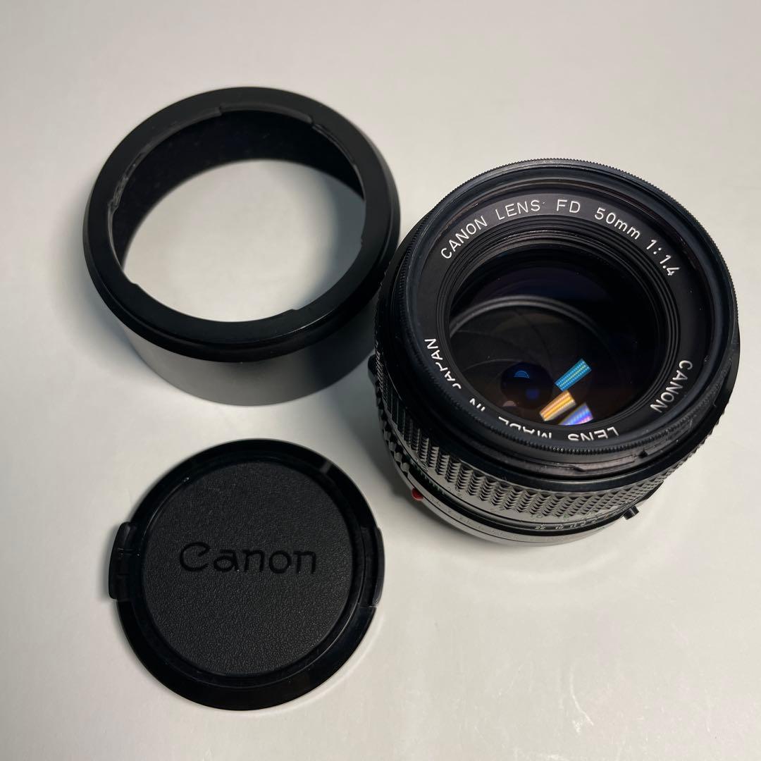 Canon New FD 50mm f/1.4 レンズ フード(BS-52)付