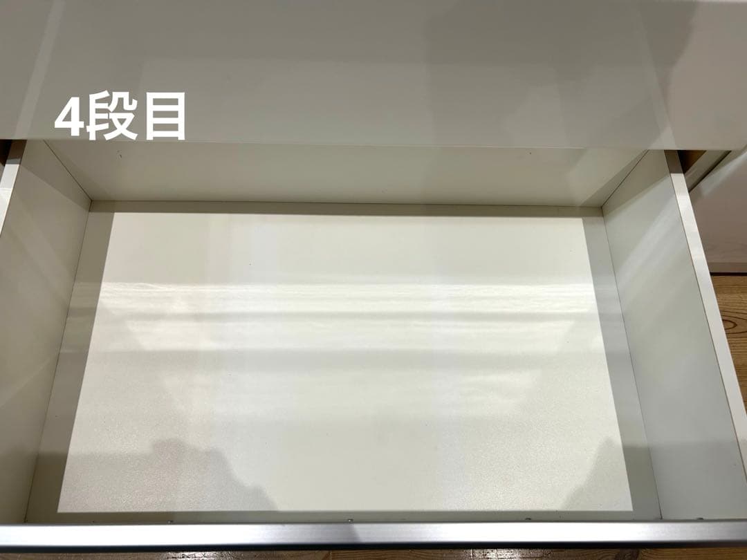 ニトリ ピアノ塗装 キッチンカウンター(レジューム) W120cm