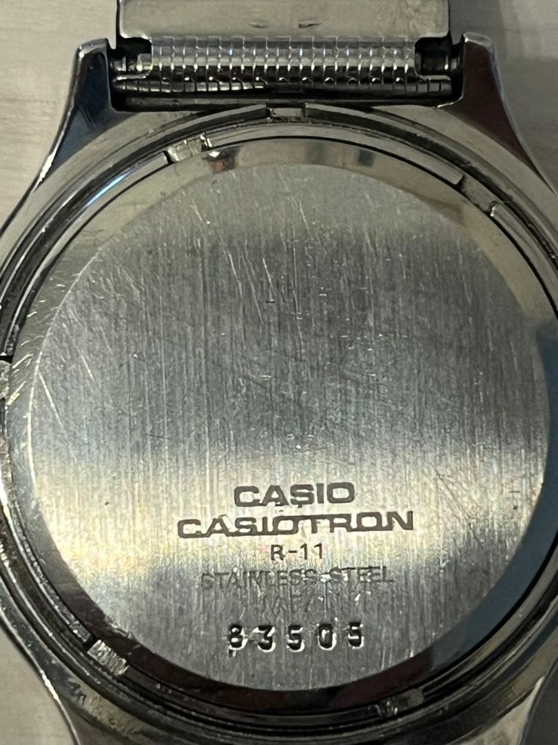 山*色様 CASIO CASIOTRON 腕時計 カシオトロン 70年代