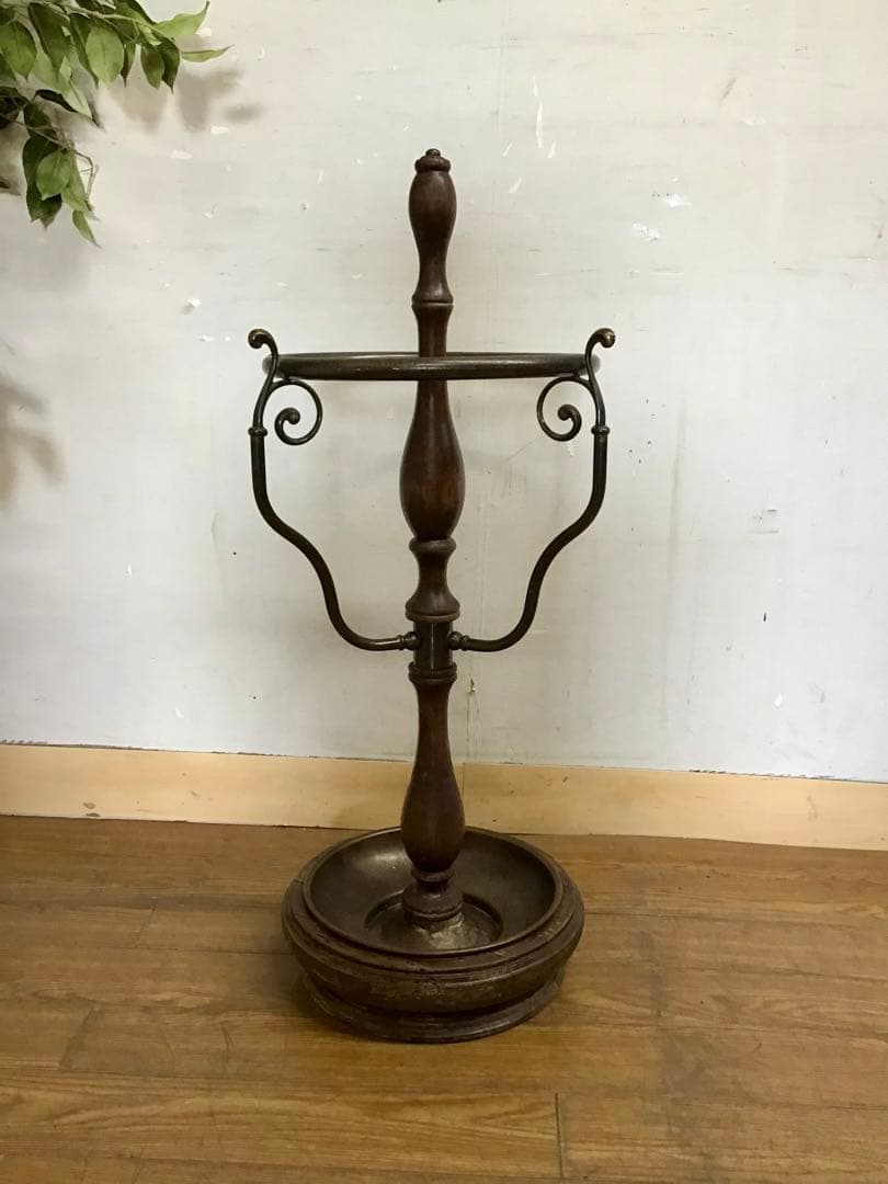 管374☆イタリア製☆カパーニ☆アンティーク☆真鍮☆アンブレラスタンド☆傘立て