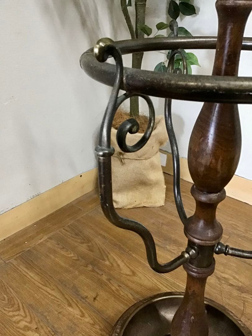 管374☆イタリア製☆カパーニ☆アンティーク☆真鍮☆アンブレラスタンド☆傘立て