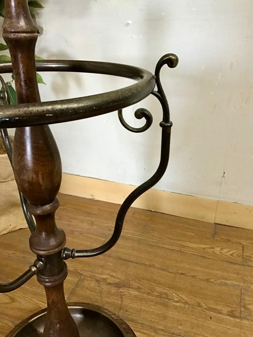 管374☆イタリア製☆カパーニ☆アンティーク☆真鍮☆アンブレラスタンド☆傘立て