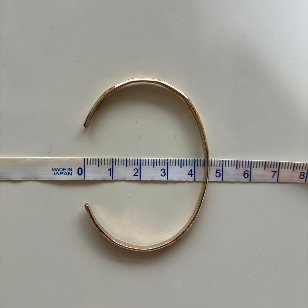 ① インディアンジュエリー バングル ゴールド NAVAJO ナバホ族 ホピ族