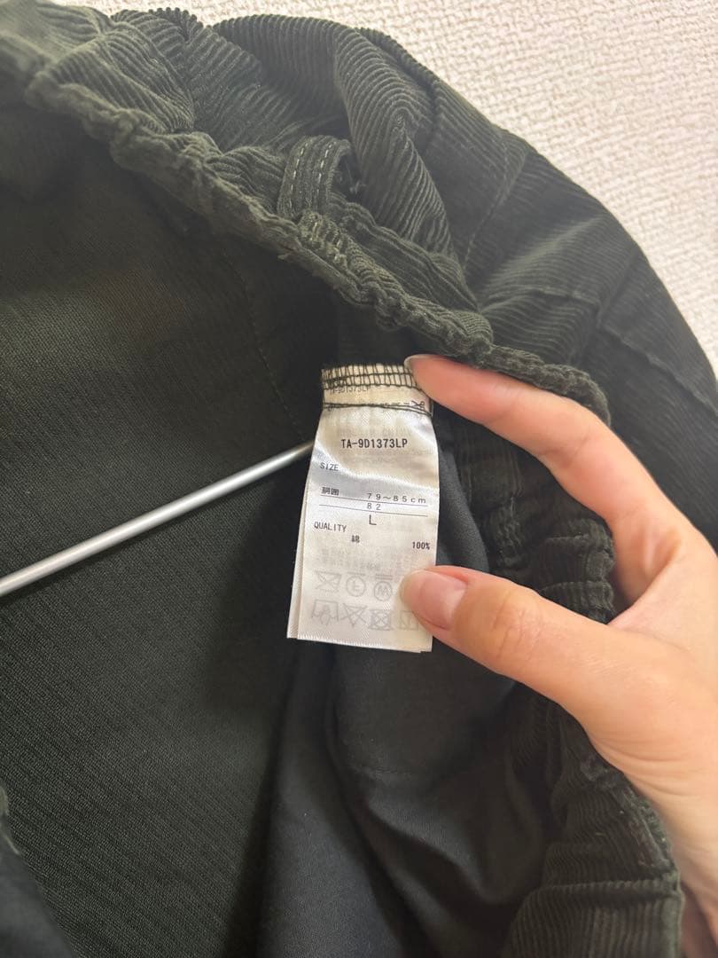 Alpen TRIANTAN コーデュロイ　セットアップ アウトドア