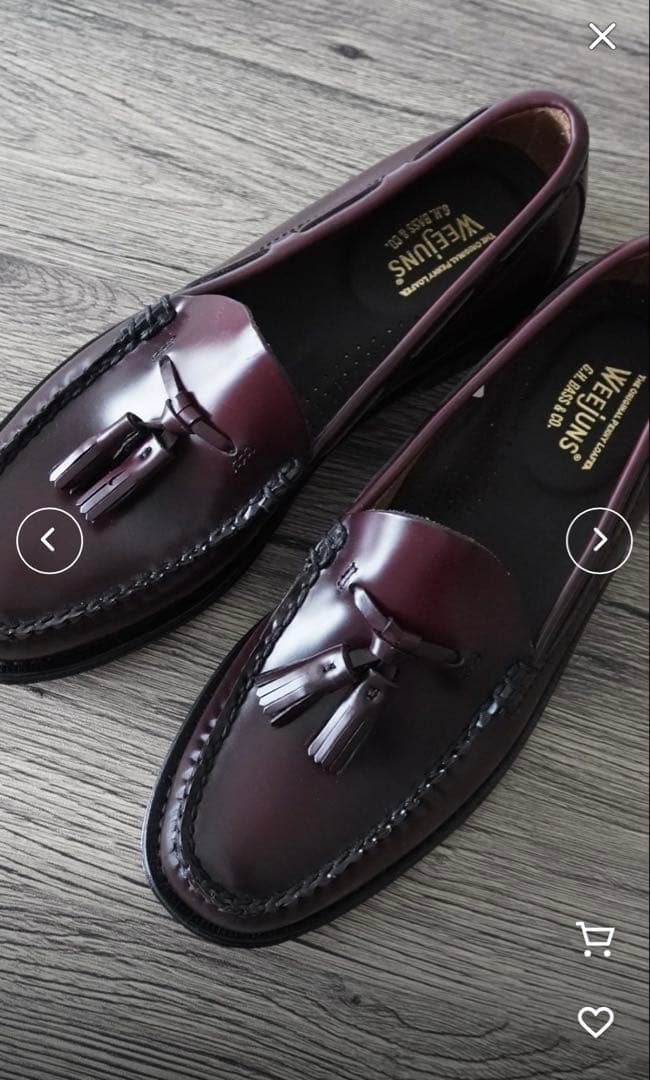 G.H.BASS/BA11015H タッセルローファー