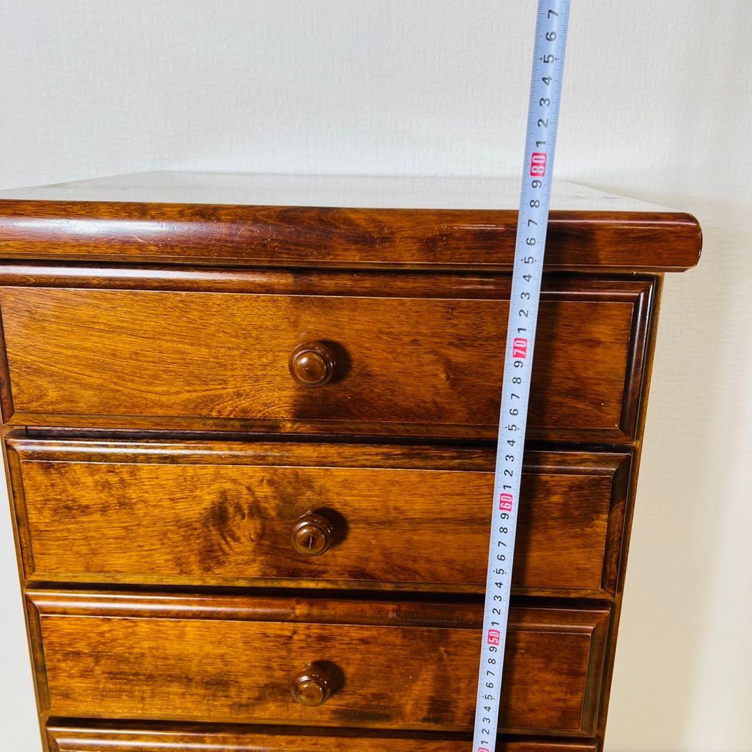 長谷川家具 整理箱 キャロライン 5段チェスト キャビネット HASEGAWA