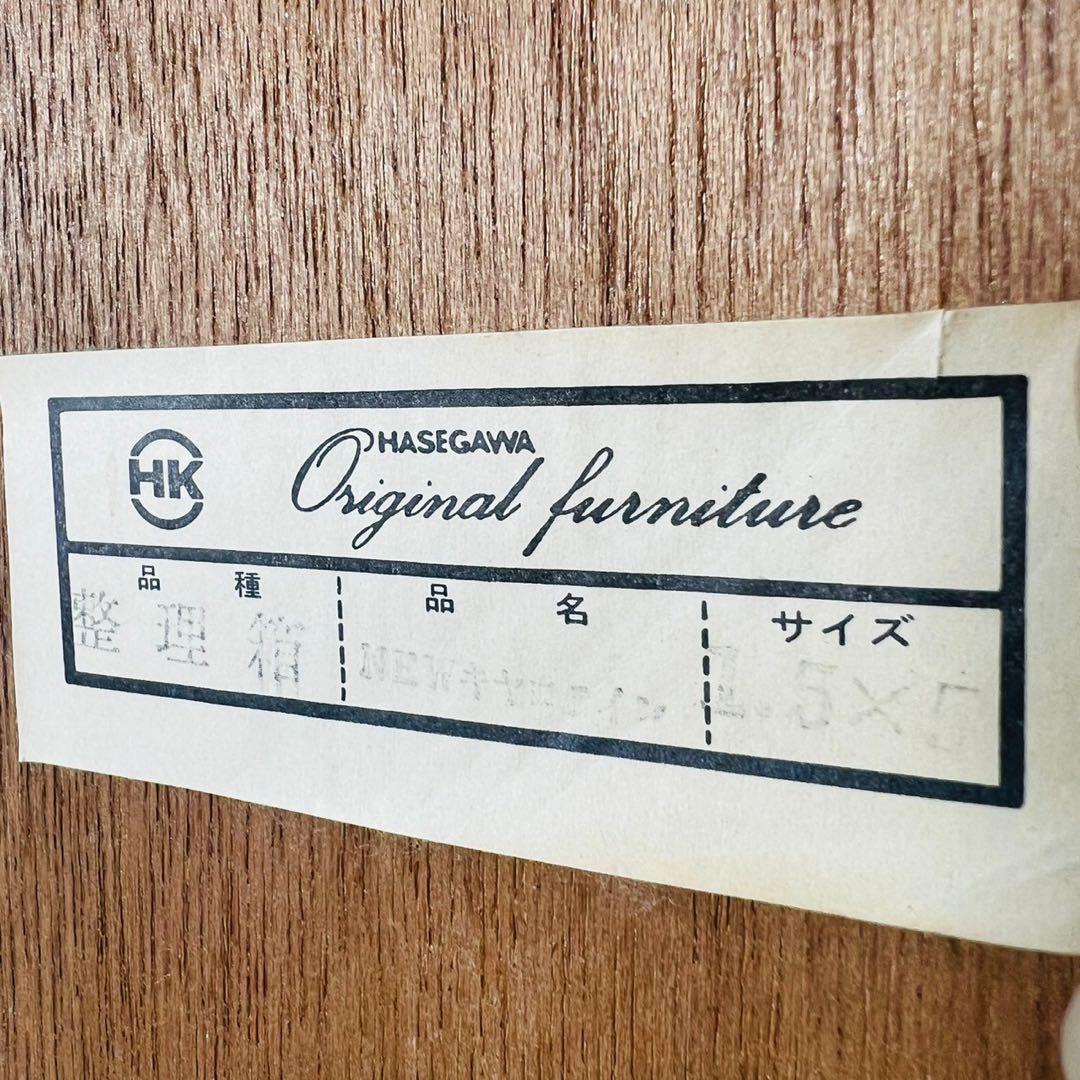 長谷川家具 整理箱 キャロライン 5段チェスト キャビネット HASEGAWA