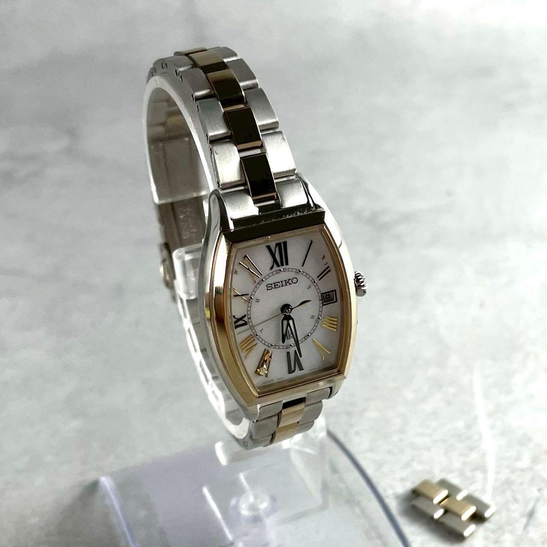SEIKOルキア ダイヤチタンシリーズLady Gold 腕時計 SSQW052