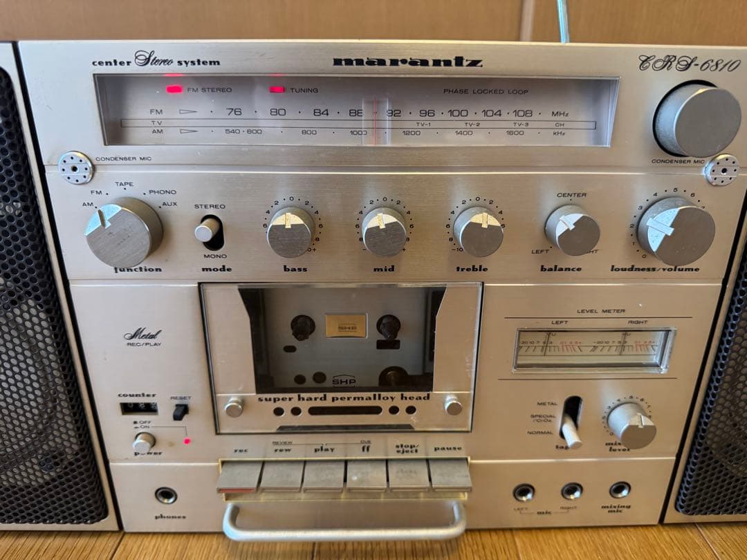 ☆*読様 marantz CRS-6810 ラジカセ boombox ジャンク