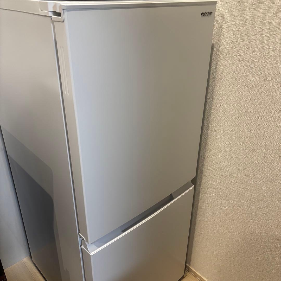 SHARP 冷蔵庫 SJ-D15K-W 152L 2023年製