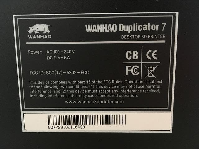 【3Dプリンター光造形】WANHAO　デュプリケーター７ 本日のみ値下げ