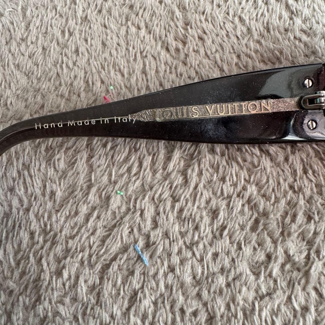 Louis Vuitton ウルスラストラスサングラス パープル Z0134E