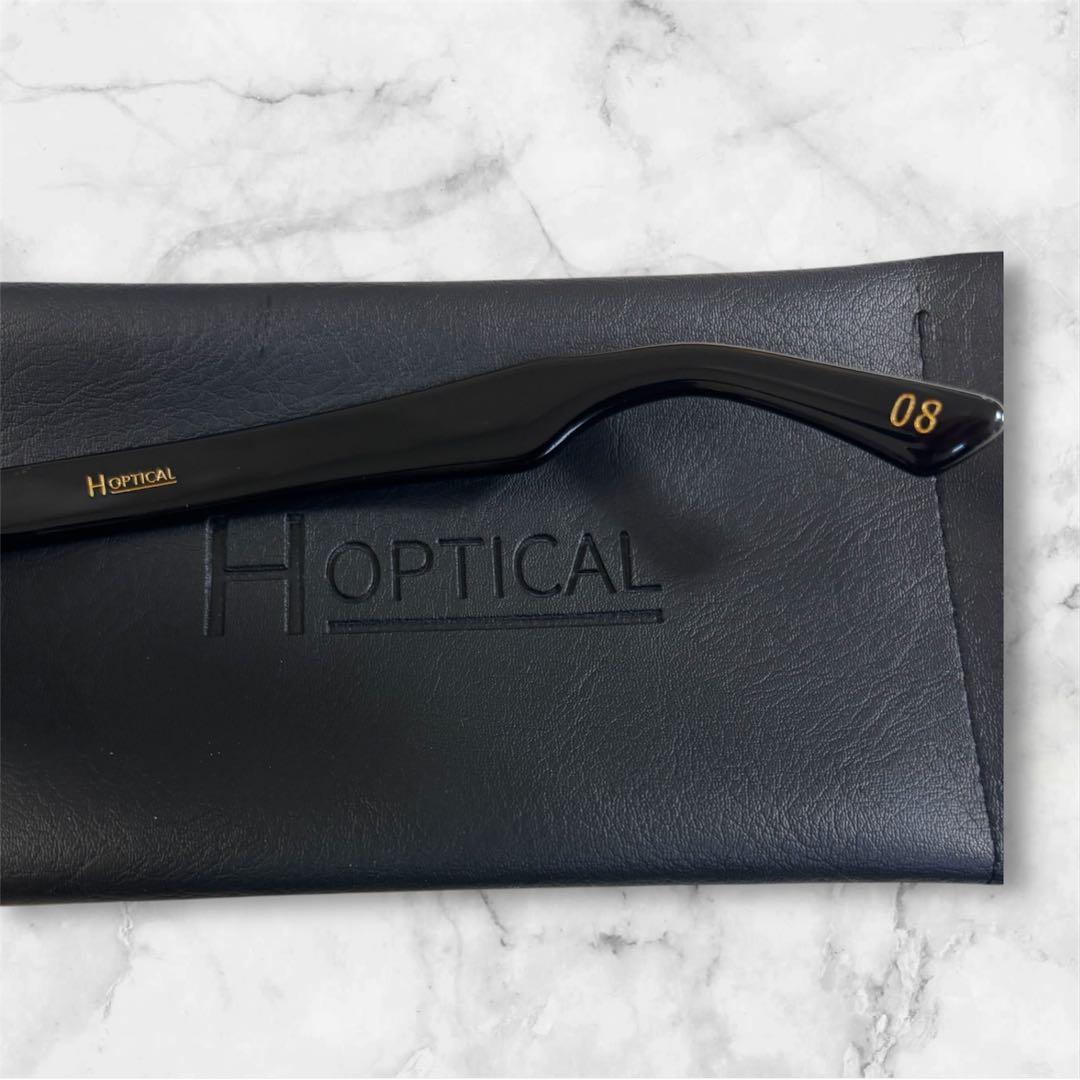 HOPTICAL サングラス　BLACK モデル08