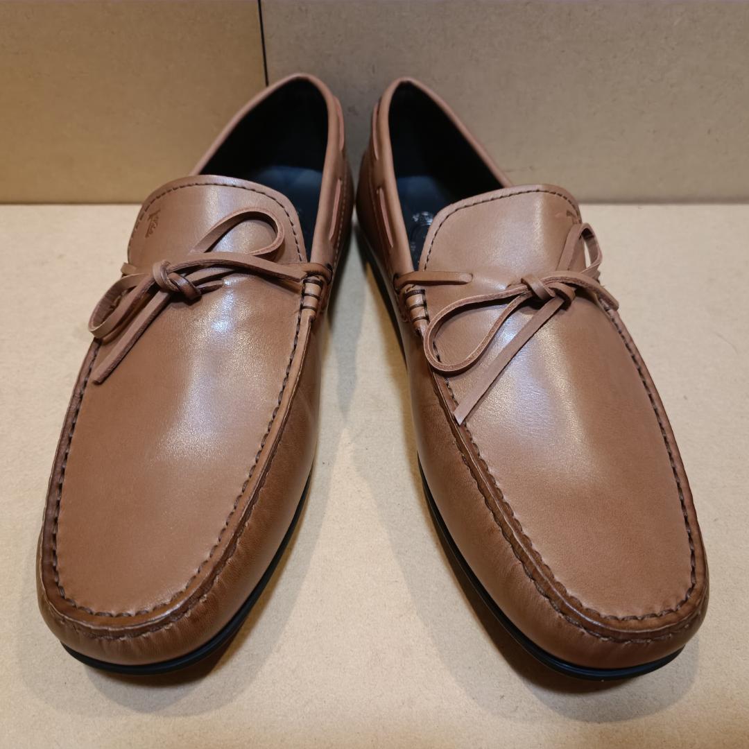 トッズ（TOD'S） イタリア製ドライビングシューズ 茶 UK8