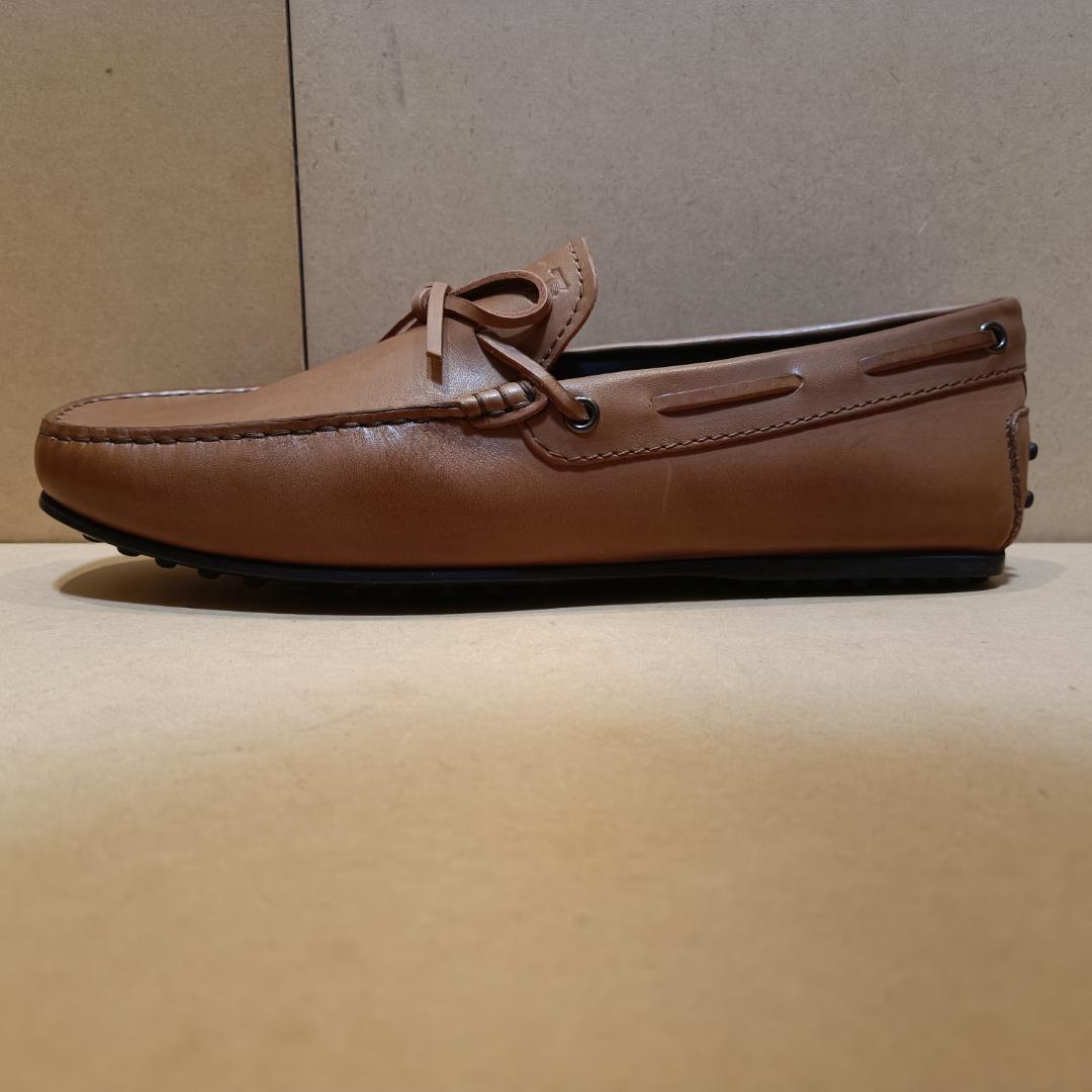 トッズ（TOD'S） イタリア製ドライビングシューズ 茶 UK8