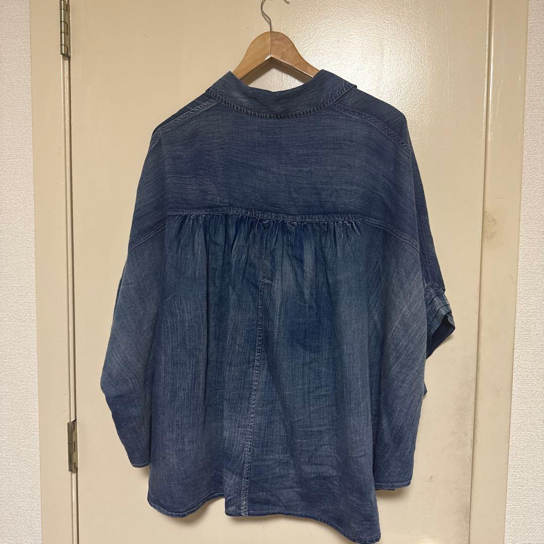 Greedy Brilliant デニムオーバーサイズシャツ