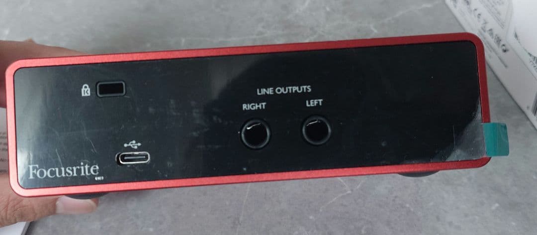 scarlet solo 第三世代　オーディオインターフェース