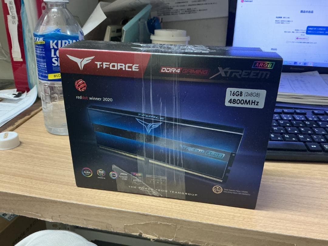 グラフィックボード・グラボ・ビデオカード T-FORCE DDR4 16GB 4800MHz Xtreem
