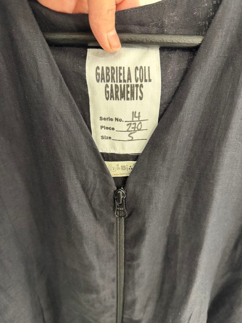 トップス GABRIELA COLL GARMENTS FINE LINEN VEST