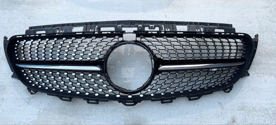 ベンツ純正w213 E53 e43 AMGスタイル グリル ブラック