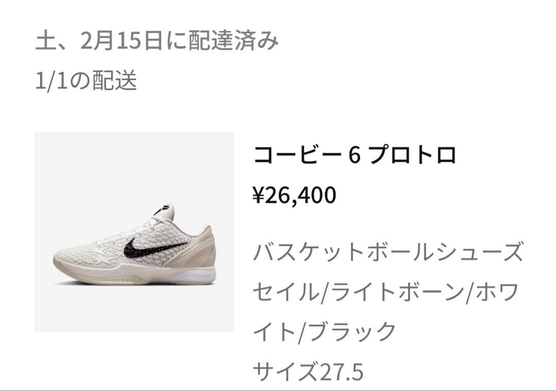 シューズ(男性用) Nike Kobe 6 Protro \