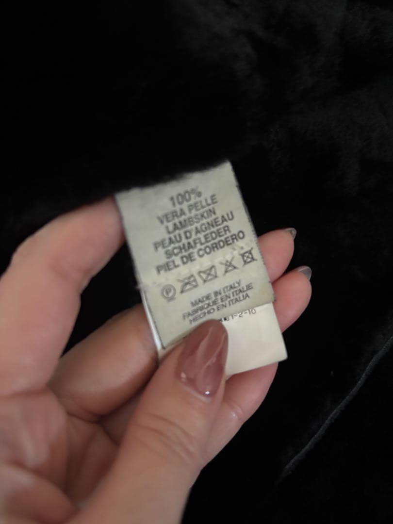 VALENTINO ムートンフリルコート サイズ42小さめ