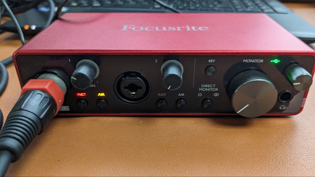 Focusrite Scarlett 2i2 オーディオインターフェースセット