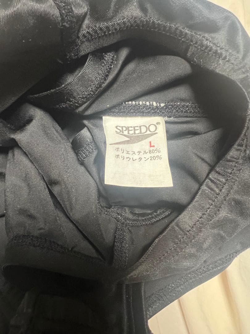 Speedo 競泳用水着 ブラック/ピンク　ミズノ
