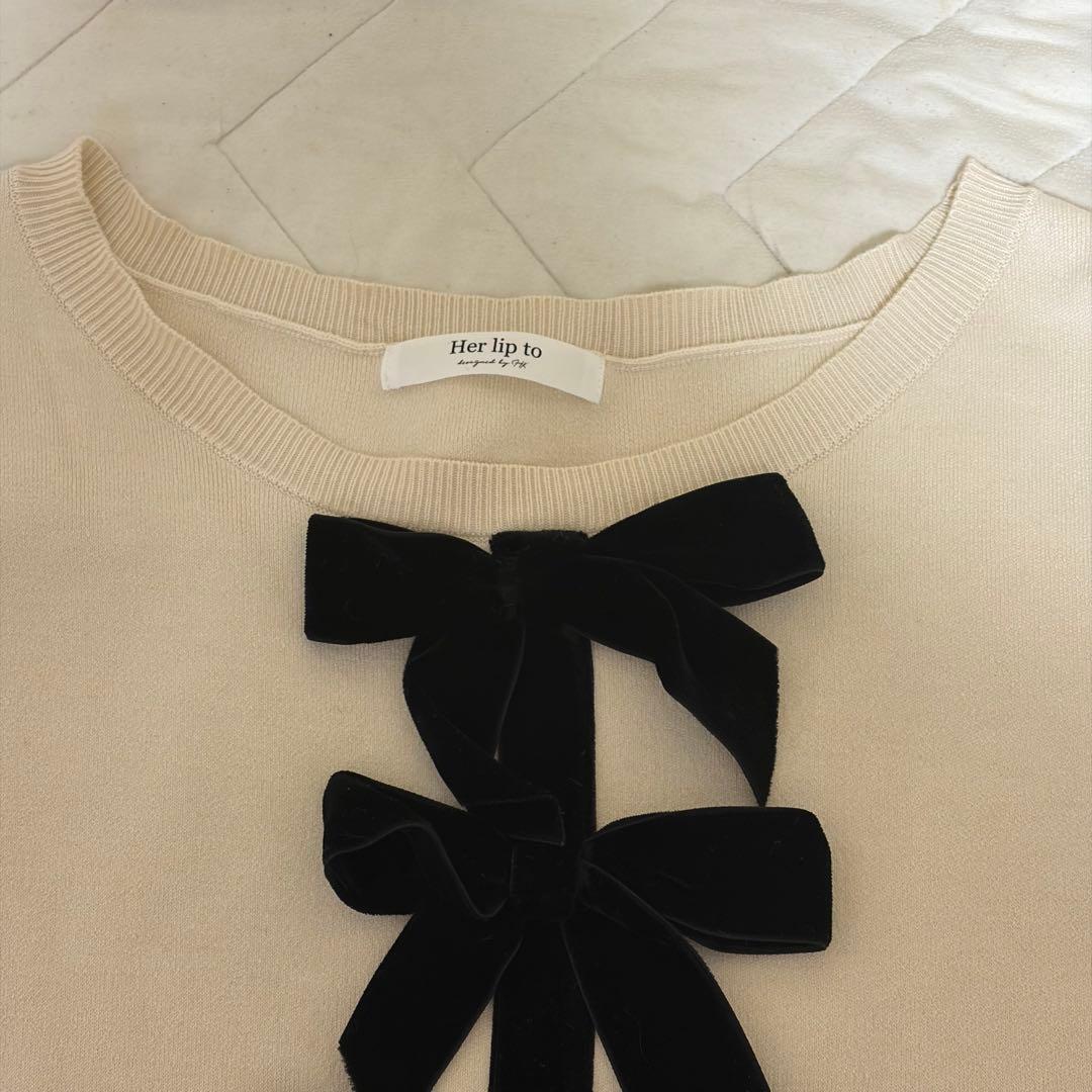 herlipto Simone Knit Mini Dress Sサイズ