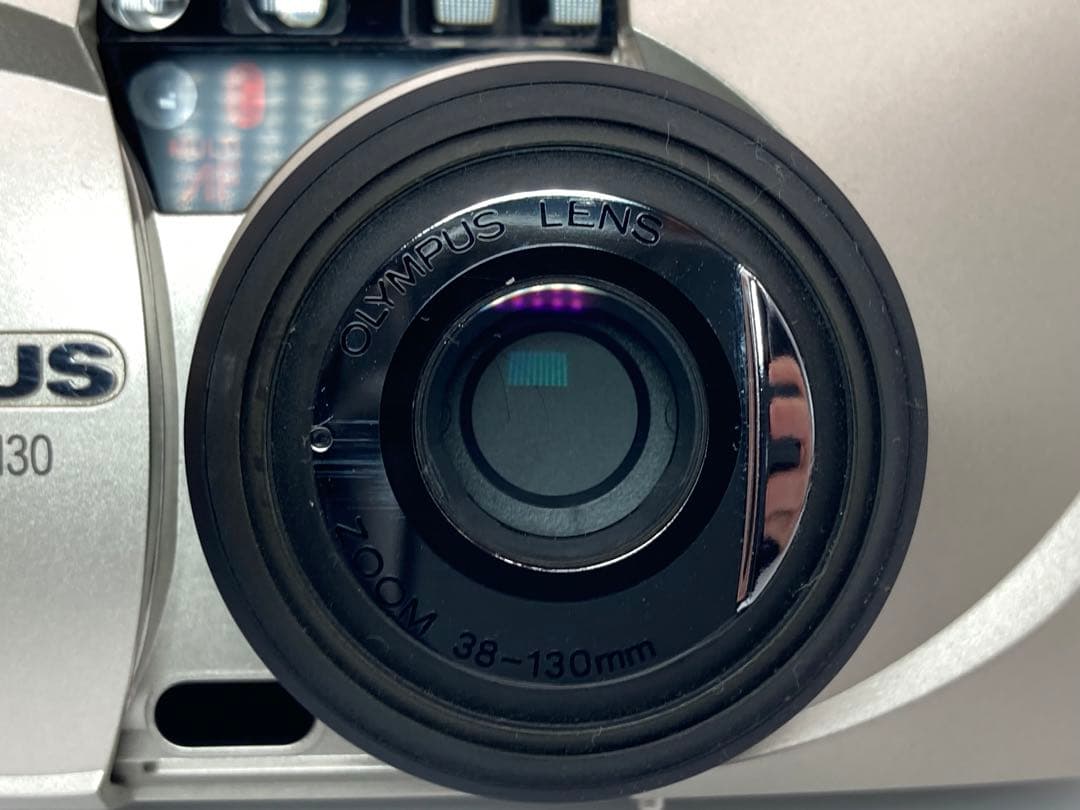 【完動品】μ-zoom 130　コンパクトカメラ　動作確認済み　C14