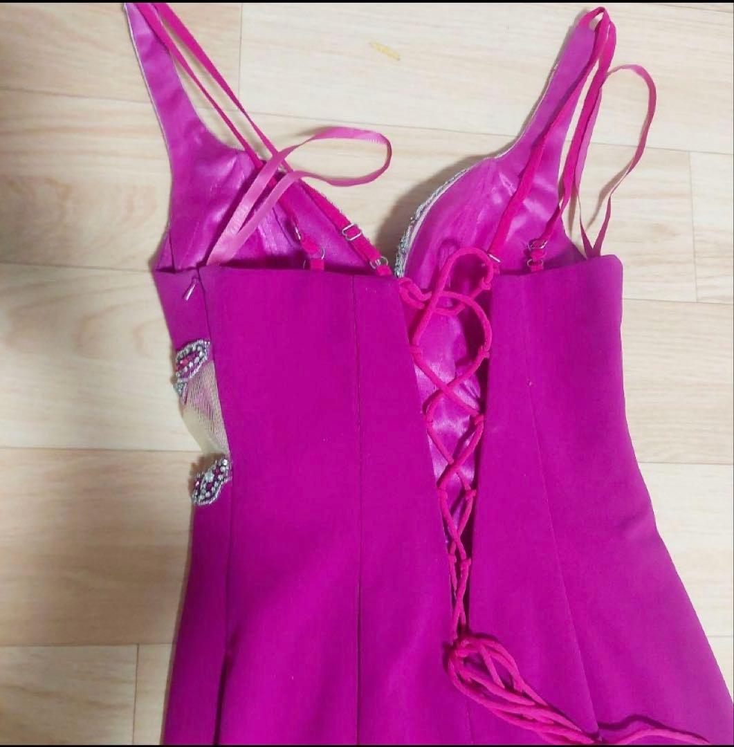 IRMA イルマ ロングドレス ビジュー付き キャバドレス