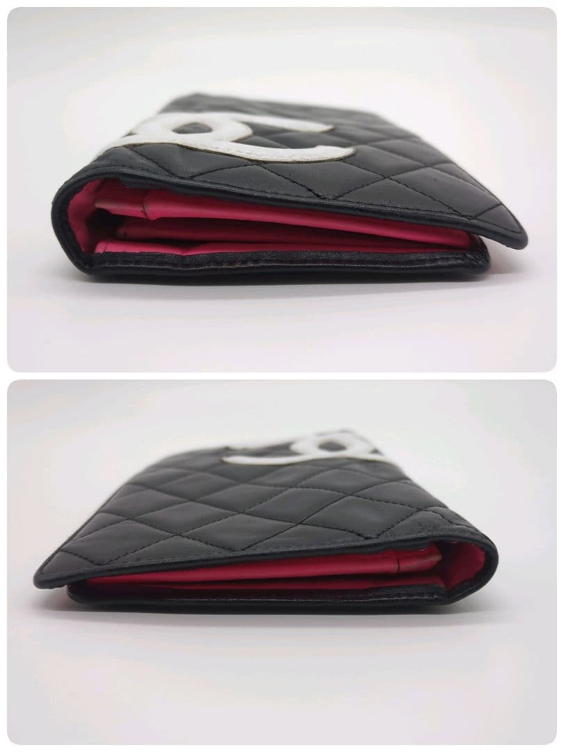 【人気モデル・良品】シャネル☆長財布 カンボンライン ココマーク キルティング