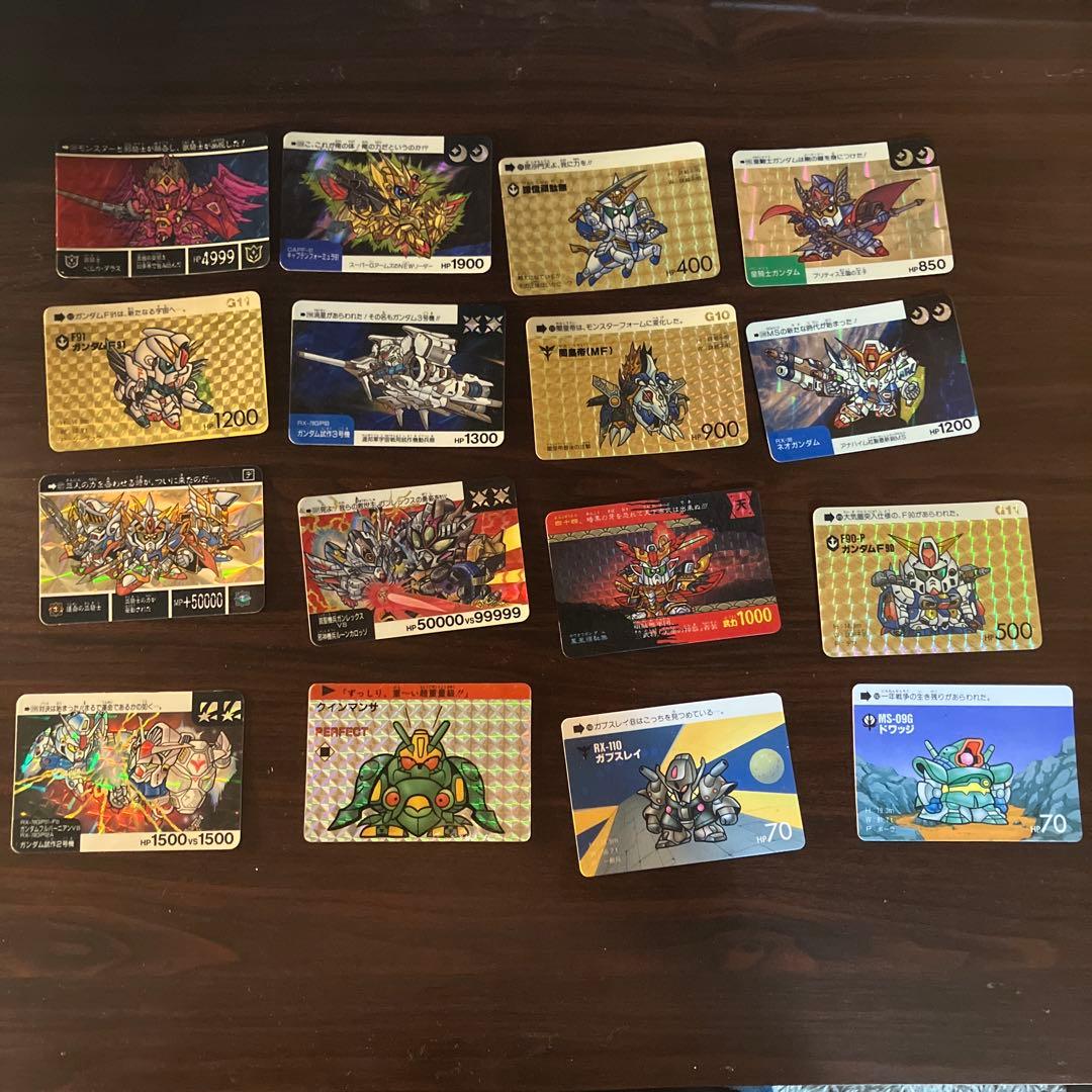 ガンダムカードダス　SDBB戦士など