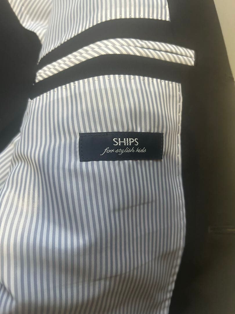 【SHIPS】ジャケットパンツネクタイセット150〜160