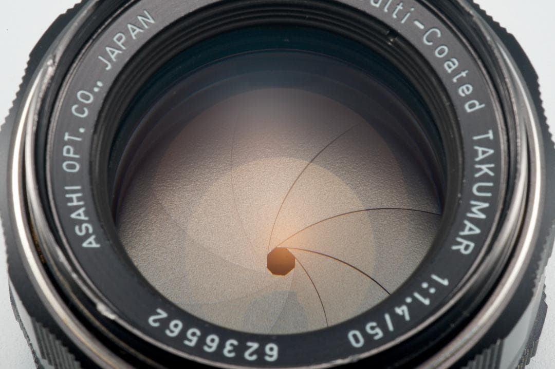 フィルムカメラ Super-Multi-Coated TAKUMAR f1.4 /50 L76